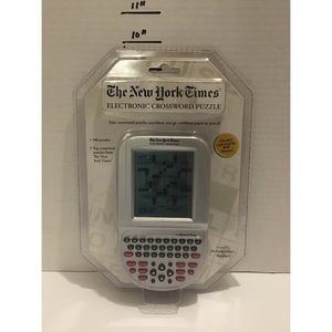 The New York Times electronic cross word puzzle by Excalibur toys